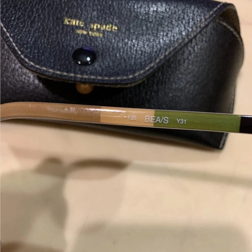 Kate Spade Brown Oval Tortoise Kids Girls Boys Sunglasses
